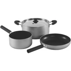 Outwell Feast Set D’ustensiles De Cuisine L, Gris/noir