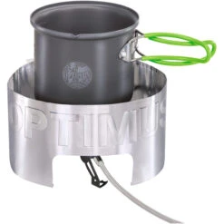 Optimus Protection Contre Le Vent Protection Coupe-vent Pour Vega + Polaris -Primus Shop 8018802 Vega with Terra Weekend Windshield and fuel hose