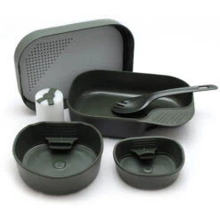 Wildo Camp-A-Box Set De Couverts Complet, Olive