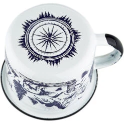 CAMPZ At The Lake Tasse En émail, Blanc/bleu 10 CAMPZ At The Lake Tasse En émail, Blanc/bleu -Primus Shop campz at the lake enamel mug white navy blue 4