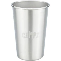 CAMPZ Stacking Cup Set Stainless Steel 6-Pieces, Argent -Primus Shop campz stacking cup set stainless steel 6 pieces silver 2