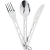 CAMPZ Stainless Steel Cutlery 3-Pieces, Argent 1 CAMPZ Stainless Steel Cutlery 3-Pieces, Argent -Primus Shop campz stainless steel cutlery 3 pieces silver 1