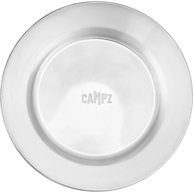 CAMPZ Stainless Steel Dinner Set 1 Person, Argent 7 CAMPZ Stainless Steel Dinner Set 1 Person, Argent – Image 5