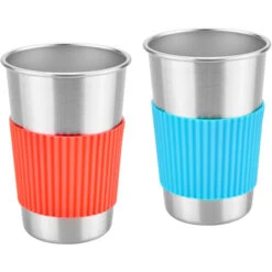 CAMPZ Stainless Steel Dinner Set 2 Persons, Argent 10 CAMPZ Stainless Steel Dinner Set 2 Persons, Argent -Primus Shop campz stainless steel dinner set 2 persons silver 3