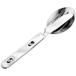 CAMPZ Set Dîner En Inox 2 Personnes, Argent -Primus Shop campz stainless steel dinner set 2 persons silver 4 1