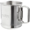 CAMPZ Stainless Steel Mug 300ml With Folding Handle -Primus Shop campz stainless steel mug 300ml with folding handle 1