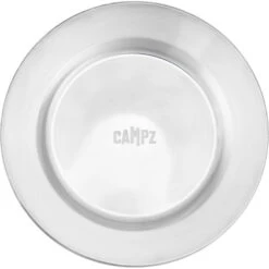 CAMPZ Stainless Steel Plate Flat 24cm, Argent