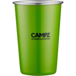 CAMPZ Kit De Gobelets Acier Inoxydable 4 Pièces, Multicolore -Primus Shop campz stapelbecher set edelstahl 4 stueck bunt 4