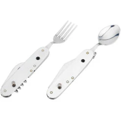 CAMPZ Travel Cutlery, Argent -Primus Shop campz travel cutlery silver 4