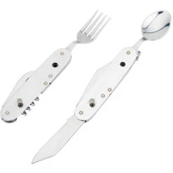 CAMPZ Travel Cutlery, Argent -Primus Shop campz travel cutlery silver 5