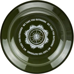 CAMPZ Wanderlust Plaque émaillée Profonde, Vert/blanc 7 CAMPZ Wanderlust Plaque émaillée Profonde, Vert/blanc -Primus Shop campz wanderlust enamel deep plate forrest green white cream 2