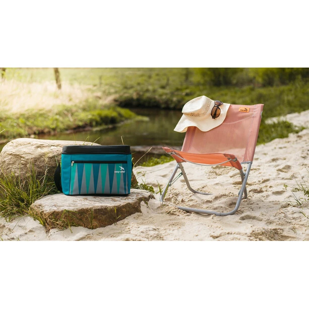 Easy Camp Backgammon Sac Réfrigérant L, Bleu Pétrole/noir 6 Easy Camp Backgammon Sac Réfrigérant L, Bleu Pétrole/noir – Image 4
