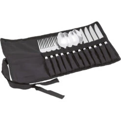 Easy Camp Family Couverts, Noir/argent