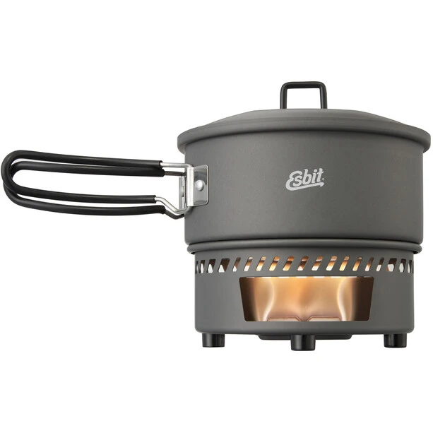 Esbit Dry Fuel Cooking Set Aluminium 1000ml 3 Esbit Dry Fuel Cooking Set Aluminium 1000ml