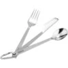 CAMPZ Titanium Set De Couverts 3pcs -Primus Shop kingcamp titanium cutlery set 3pcs 1
