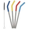 Klean Kanteen Paille 4 Paquets 8 Mm, Multicolore -Primus Shop klean kanteen straw 4 pack 8mm multi color brushed stainless 1