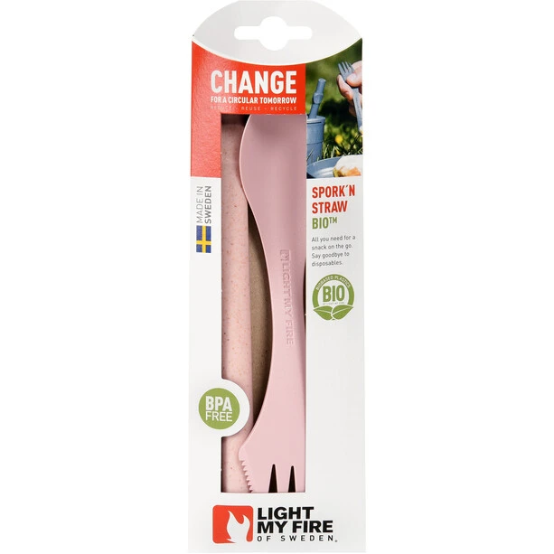 Light My Fire Spork´n Straw BIO, Rose 5 Light My Fire Spork´n Straw BIO, Rose – Image 3