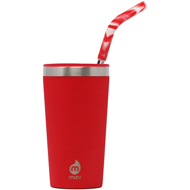 MIZU Tumbler 16 Avec Paille Rouge, Rouge 3 MIZU Tumbler 16 Avec Paille Rouge, Rouge