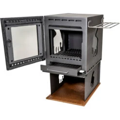 Nordisk Torden Wood Burner Set, Gris -Primus Shop nordisk torden wood burner set charcoal grey 3