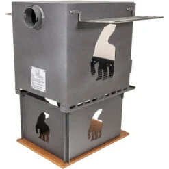 Nordisk Torden Wood Burner Set, Gris -Primus Shop nordisk torden wood burner set charcoal grey 6