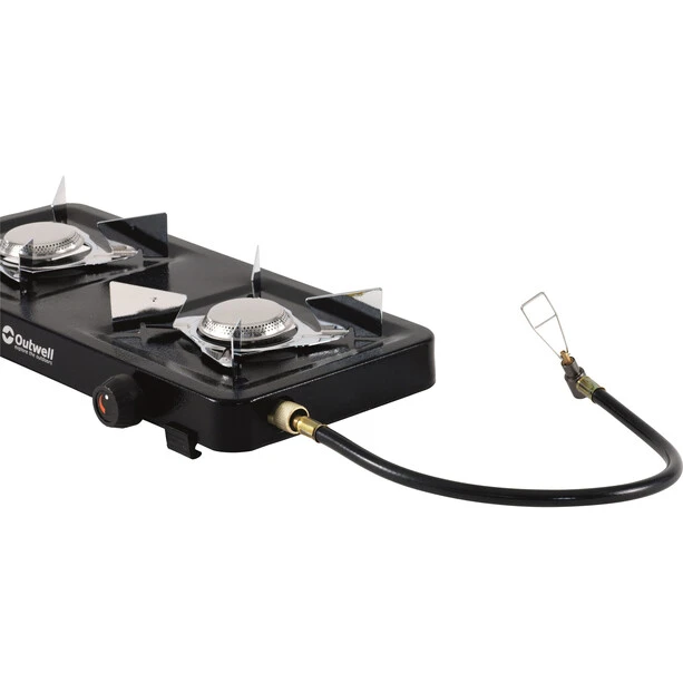 Outwell Appetizer 2 Burner Folding Stove, Noir/argent 4 Outwell Appetizer 2 Burner Folding Stove, Noir/argent – Image 2