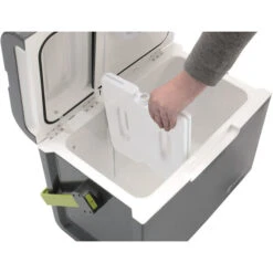 Outwell ECOcool Boîte 35l 12V/230V, Gris -Primus Shop outwell ecocool box 35l 12v 230v slate grey 3