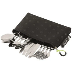 Outwell Pouch Cutlery Set, Noir/argent
