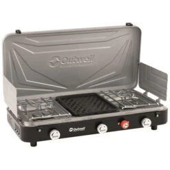 Outwell Rukutu Poêle, Argent/noir