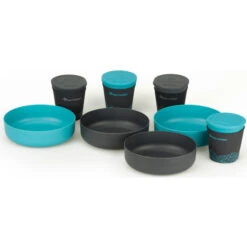 Sea To Summit Delta Light 4 Person Camp Set 4.4, Gris/turquoise