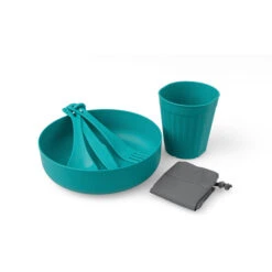 Sea To Summit DeltaLight Camp Set 1.1, Bleu Pétrole