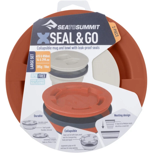 Sea To Summit X-Seal & Go Set L, Rouge/beige 5 Sea To Summit X-Seal & Go Set L, Rouge/beige – Image 3