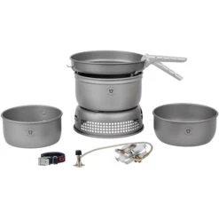 Trangia 25-1 HA ALU Réchaud Et Ustensiles Aluminium Ultraléger Avec Brûleur à Gaz