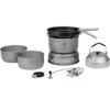 Trangia 25-4 HA ALU Réchaud Et Ustensiles Aluminium Ultraléger Avec Brûleur à Gaz 1 Trangia 25-4 HA ALU Réchaud Et Ustensiles Aluminium Ultraléger Avec Brûleur à Gaz -Primus Shop trangia 25 4 ha alu sturmkocher mit gasbrenner 1