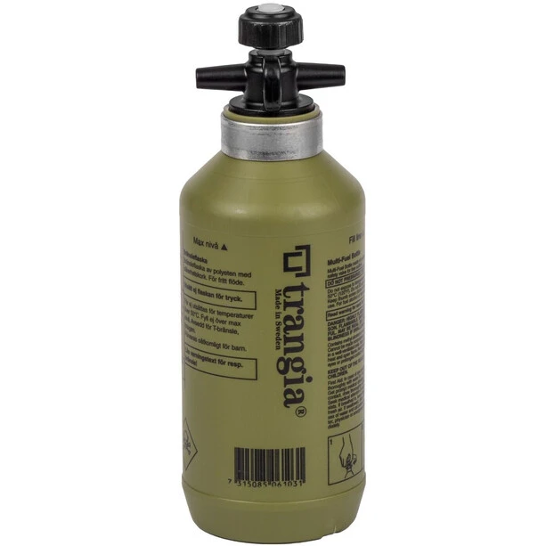 Trangia Safety Bottle 300ml Olive 3 Trangia Safety Bottle 300ml Olive